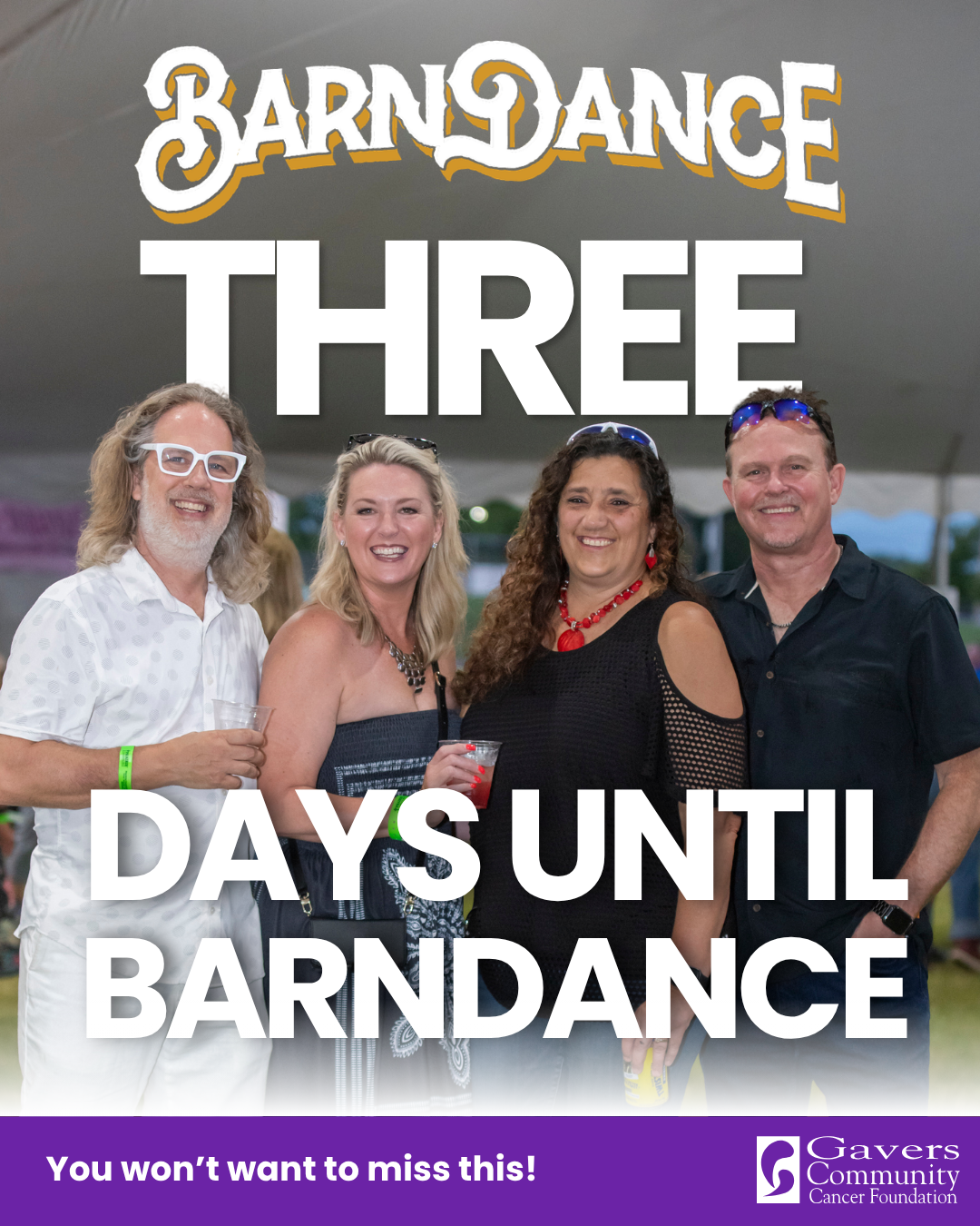 Only 3 days until Barndance!